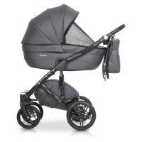 Дитяча коляска 2 в 1 Riko Naturo Ecco Anthracite